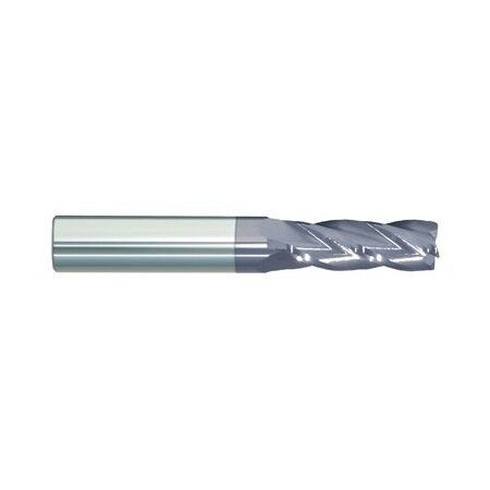 Morse Single End Mill, Center Cutting Regular Length, Series 5943T, 1764 Cutter Dia, 212 Overall Len 90816